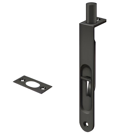 Trimco 3999SE- Flushbolt - 6" Corner Mount Square End
