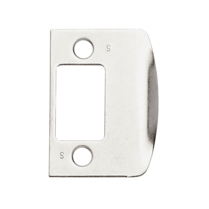 Schlage 10-095 Full Lip Deadbolt Strike, 1-5/8" x 2-1/4", 1-1/8" Lip, Square Corner