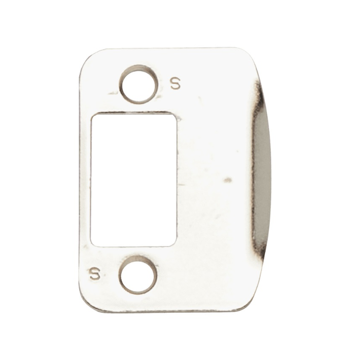 Schlage 10-092 Full Lip Deadbolt Strike, 1-5/8" x 2-1/4", 1/4" Round Corner, 1-1/8" Lip