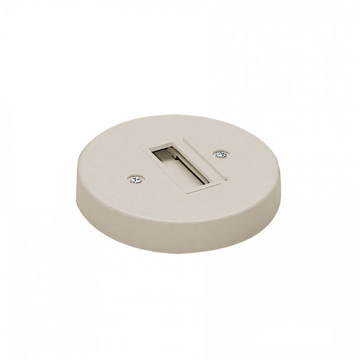 WAC Lighting J Track Round Monopoint Canopy Track Component