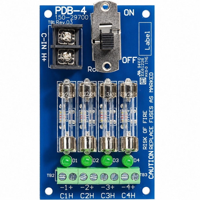 Alarm  Controls PD4C Power Distribution Module