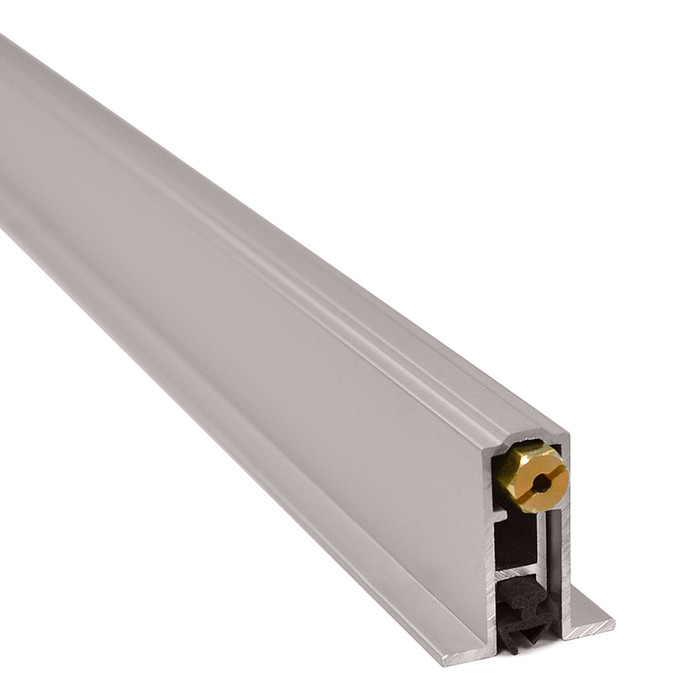 Zero 320 Regular Duty Automatic Door Bottom Clear Anodized Aluminum Finish