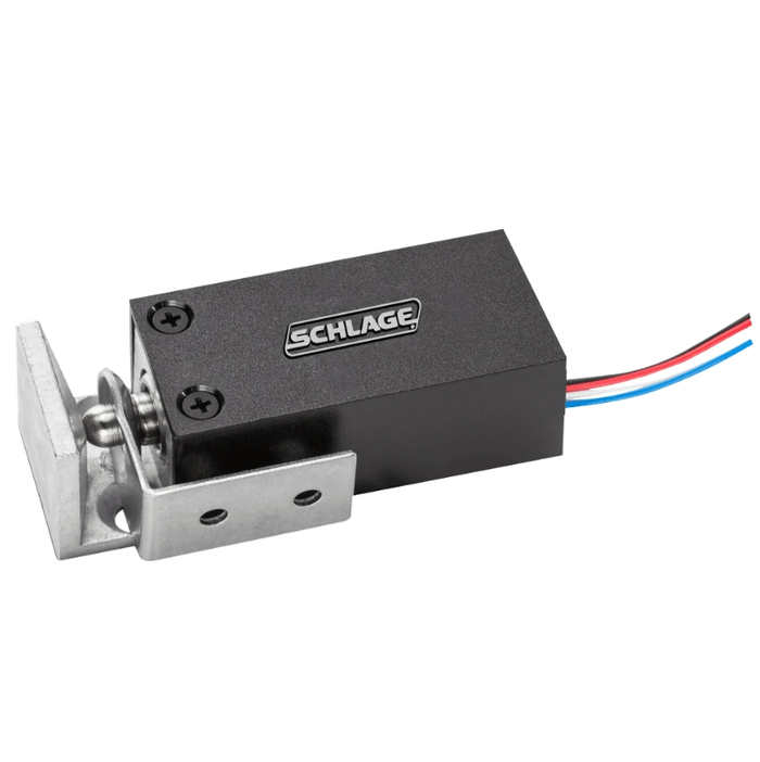 Schlage Electronics 442S Electric CabInet Lock, 12/24 VDC Field Selectable, Fail Secure
