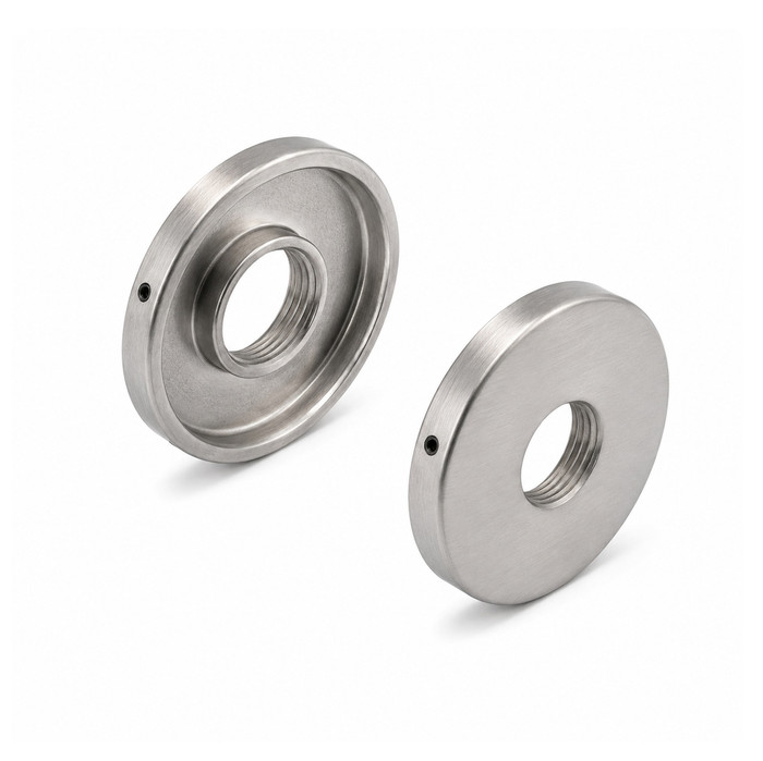 Corbin Russwin 487F08 ML2000/ML2000HS Mortise Lock Series Part, Wrought Rose Packet (Qty 2), 2-1/4" Diameter (A)