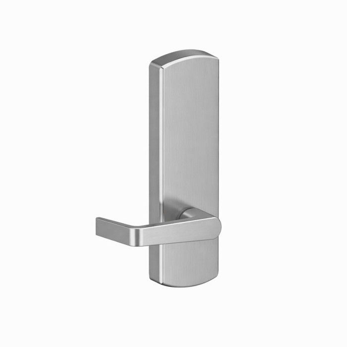 Hager 45MD Grade 1 Dummy Exit Device Trim, Mortise Dummy, Withnell Lever, Non-Handed