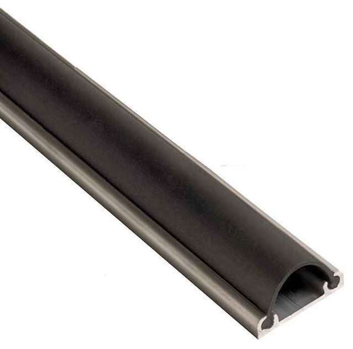 NGP 26NDKB Neoprene Door Shoe, Anodized Aluminum
