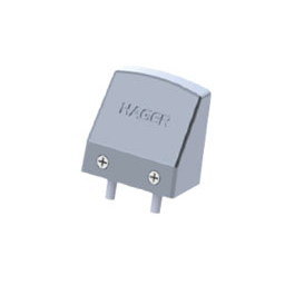 Hager 2-649-0219 4500 Series Flush End Cap for Exit Devices