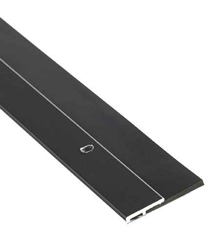 NGP 102VDKB Vinyl Door Sweep, Aluminum