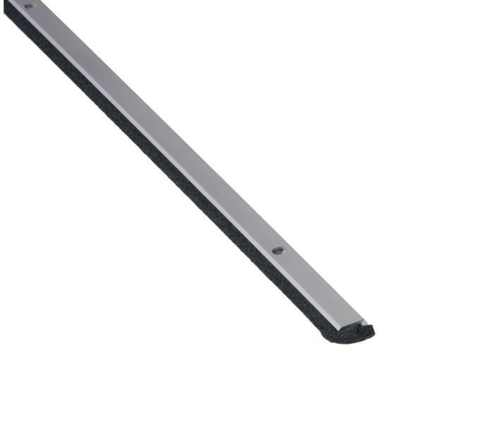NGP 110NA Perimeter Closed Cell Sponge Seal, Neoprene, Satin Aluminum Clear Anodized Finish