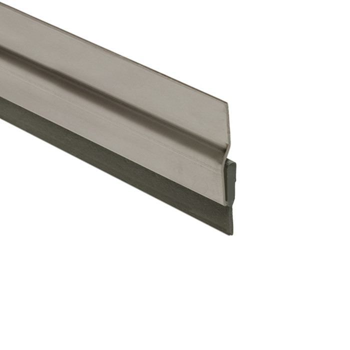 NGP 125NSS Stainless Steel Smoke-Rated Astragal with EPDM Seal Set, 84"