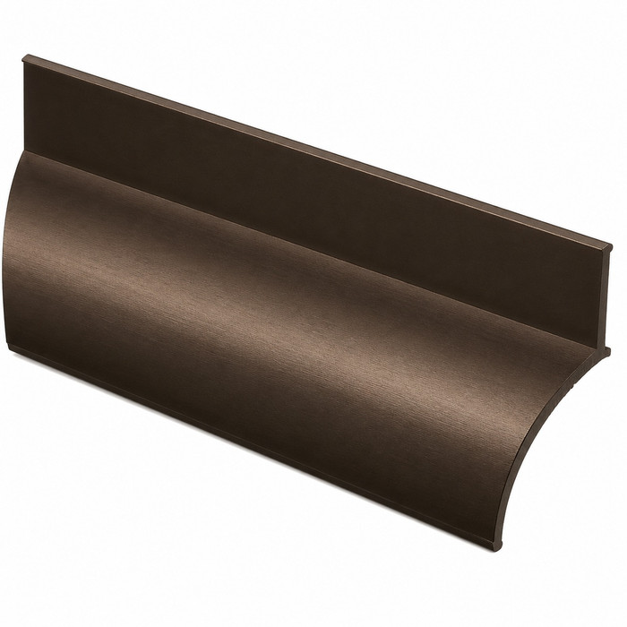 NGP 127SDKB Perimeter Closed Cell Sponge Seal, Silicone, Dark Bronze Finish