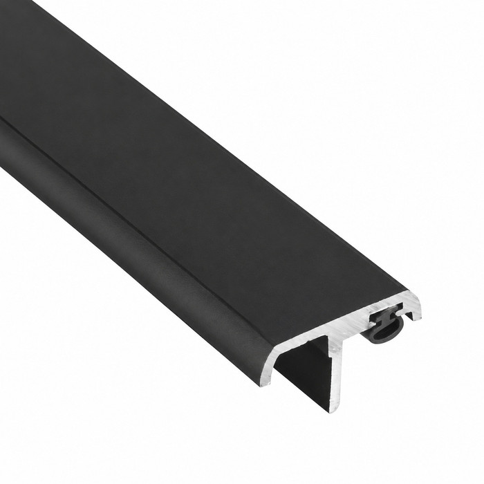 NGP 158VDKB Overlapping Astragal with Vinyl Seal, 84", Dark Bronze
