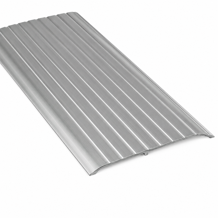 NGP 655 1" Offset Threshold, 36" x 5-1/2" Wide, Milled Aluminum Finish