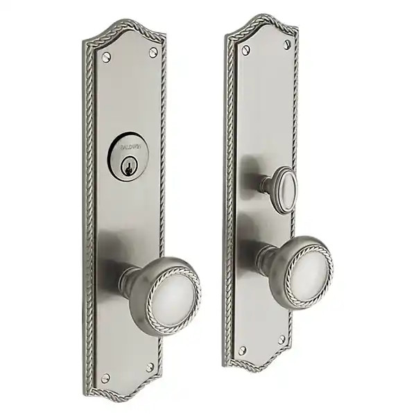 Baldwin 6554 Barclay Trim Mortise Knob Entrance Trim