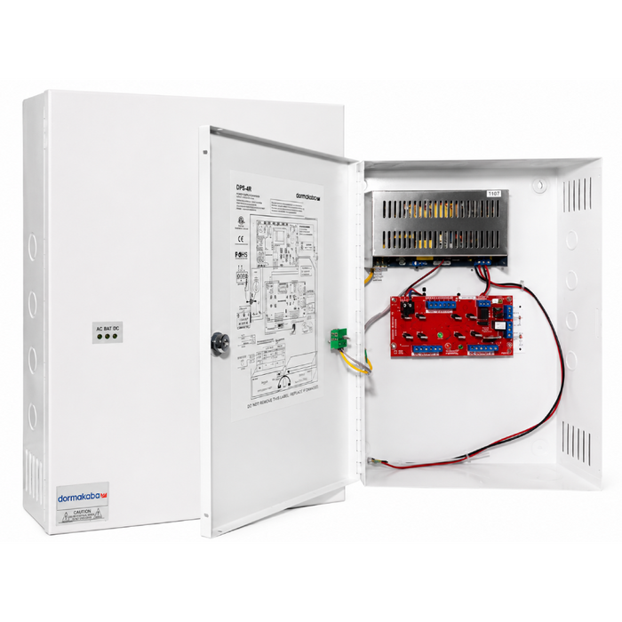 RCI DKPS-6A Power Supply with 8 Outputs 12/24VDC at 6A and Electronic Over-Current Protection