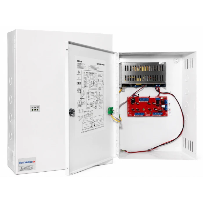 RCI DKPS-6A Power Supply with 8 Outputs 12/24VDC at 6A and Electronic Over-Current Protection