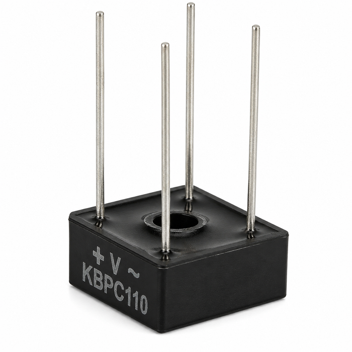 RCI 10R1 Bridge Rectifier with 6" Shrink-Connect Leads for Electric Strike Power Conversion