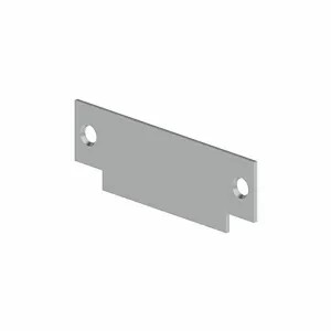 Hager 336QFrame - ASA Strike Filler Plate, 0.093" Gauge, 1-1/4" by 4-7/8"