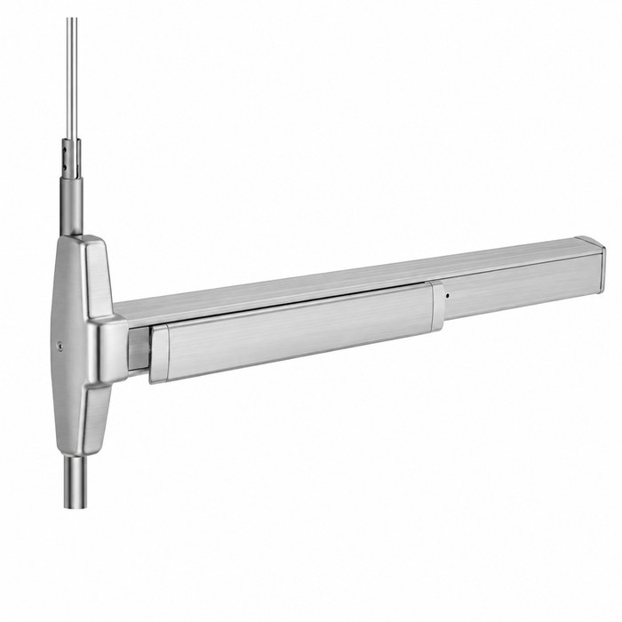 Von Duprin 3347A Series - 4 ft Smooth Case Narrow Stile Concealed Vertical Rod Exit Device