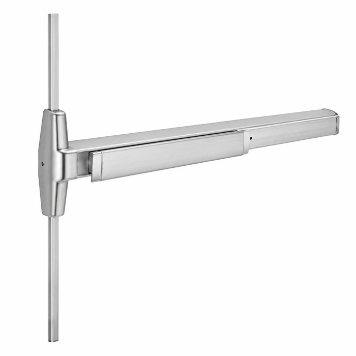 Von Duprin 3327A-4ft Grooved Case Narrow Stile Surface Vertical Rod Exit Device for 48" Doors