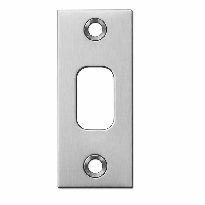 Kwikset KWI-85278 1-1/8" x 2-3/4" Square Corner Deadbolt Strike