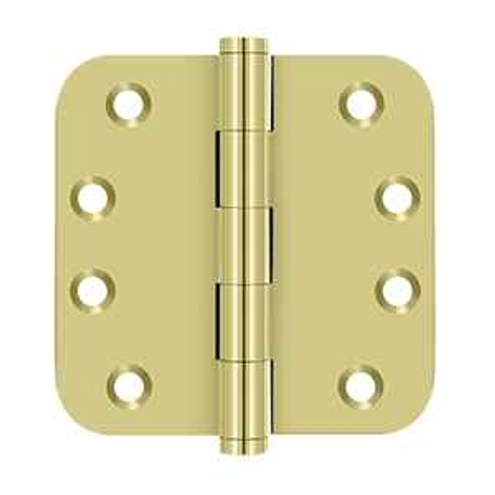 Deltana Deltana DSB4R5-R 4" x 4" x 5/8" Radius Hinges, Residential (Pair) DEL-DSB4R5-R