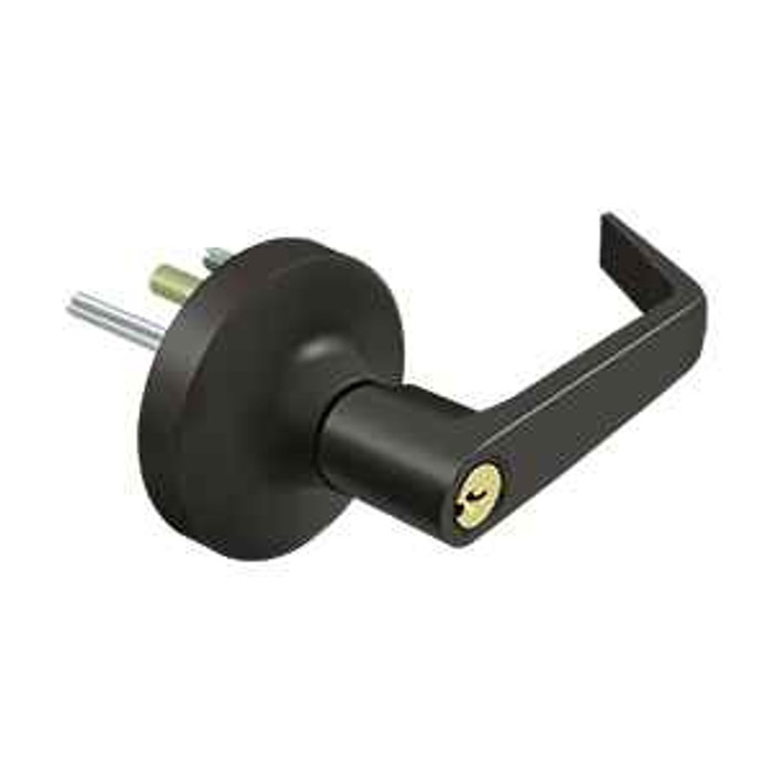 Deltana Deltana LTED80LS Lever Trim for Exit Device 80 Entry Function DEL-LTED80LS