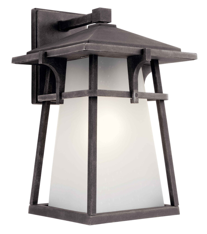 Kichler 49722 - Beckett 14.5" 1-Light Outdoor Large Wall_Light