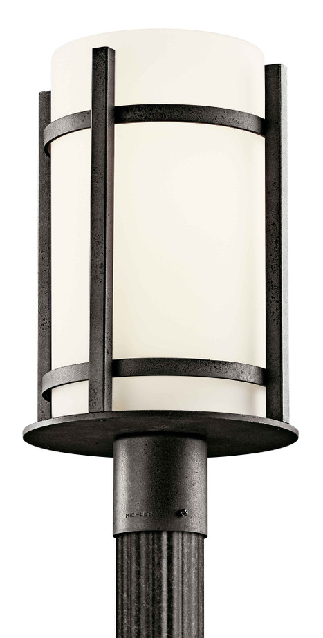 Kichler 49123 - Camden 1-Light Outdoor Post_Lantern_Light