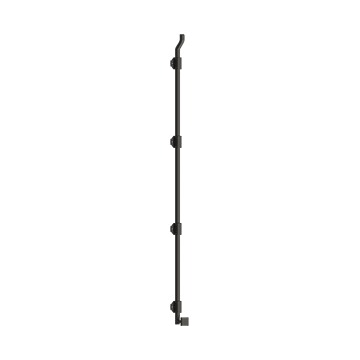 Deltana FPGM42 42" Modern Offset Surface Bolt with Offset, Heavy Duty, Solid Brass