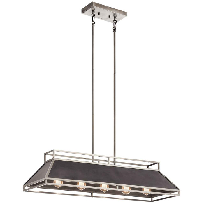 Kichler 52037 - Grendel 5-Light Linear_Chandelier