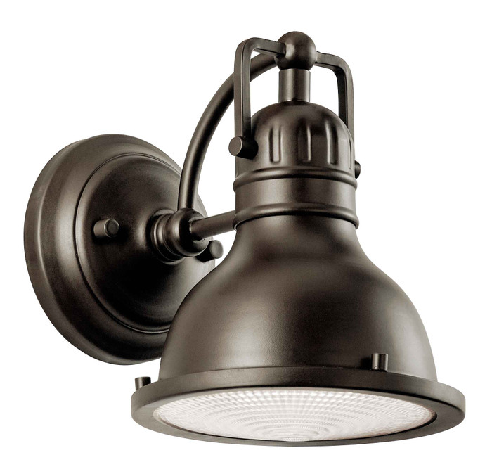 Kichler 49064 - Hatteras_Bay 8" Small 1-Light Exterior Outdoor Wall_Light