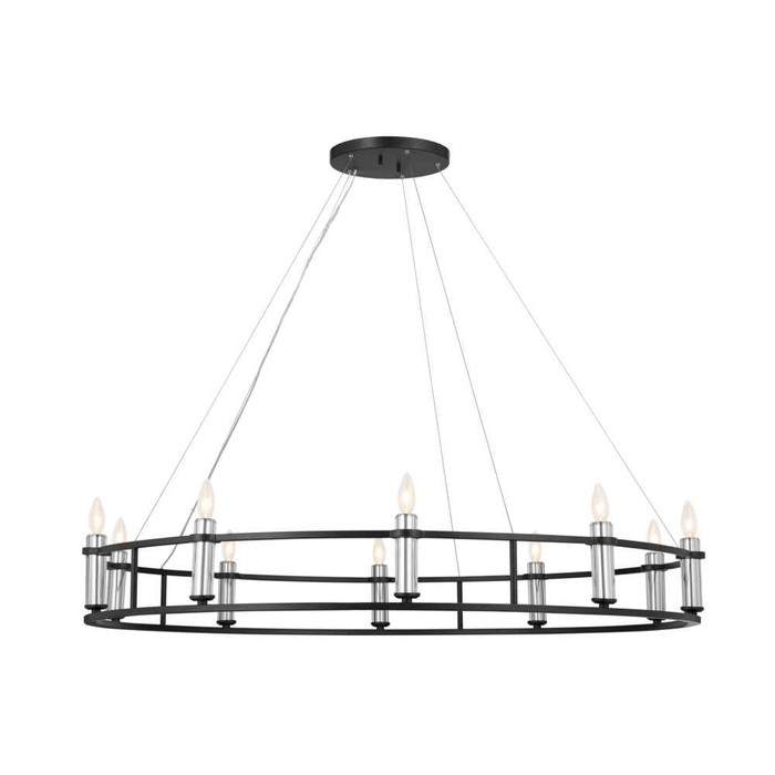 Kichler 52491 - Rosalind 10-Light 1-Tier Large Chandelier