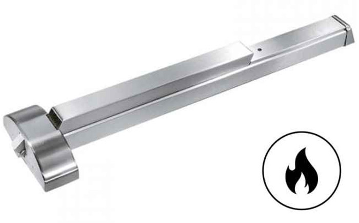 DORMA F9300 Series - Fire Rated 36" Wide Stile Panic Rim Exit Device, Exit Only
