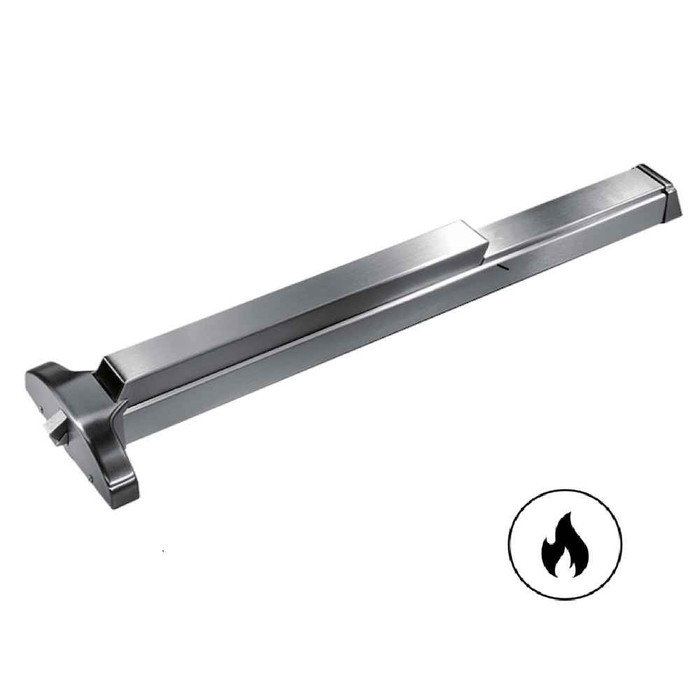 DORMA F9700CC Series - Fire Rated 30" Narrow Stile Panic Rim Exit Device, Exit Only