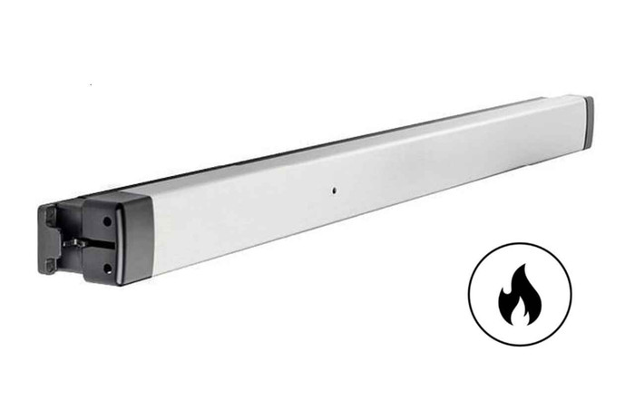 Adams Rite 3700 (Fire Rated) - 42" Narrow Stile Starwheel Rim Exit Device for Wood and Hollow Metal Doors