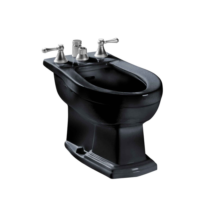 TOTO Clayton Deck Mount Vertical Spray Flushing Rim Bidet