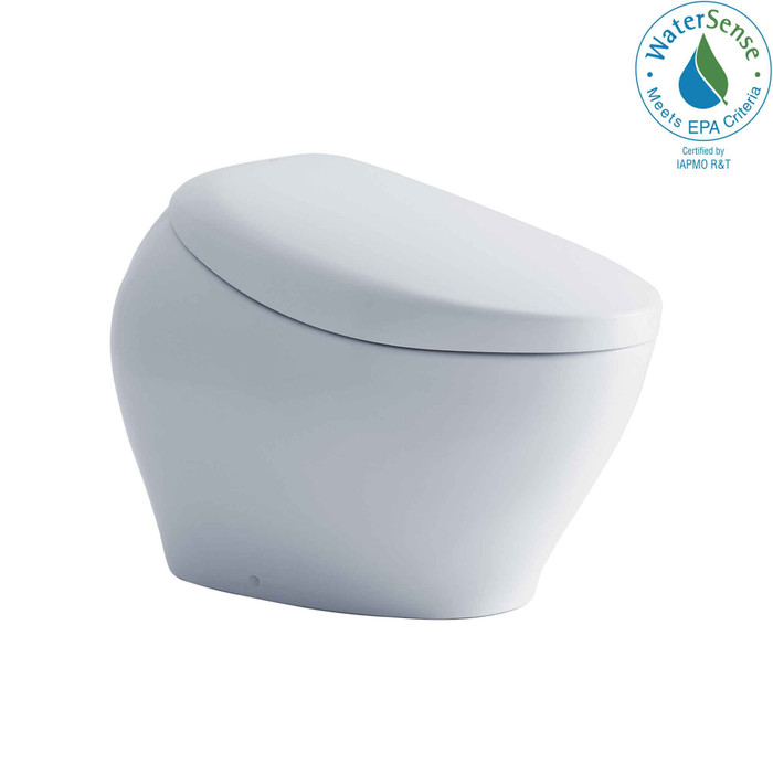 TOTO NEOREST NX1 Dual Flush 1.0 or 0.8 GPF Toilet with Integrated Bidet Seat, EWATER+