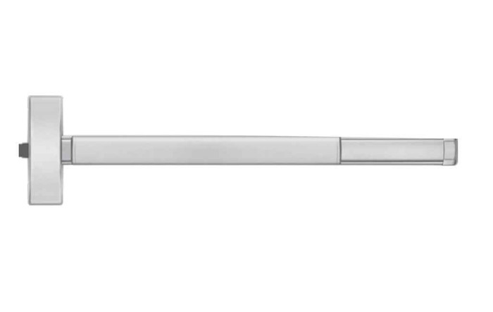 Precision Hardware Inc (PHI) 2103 Series - 48" Key Retracts Latchbolt, Wide Stile Reversible Rim Exit Device