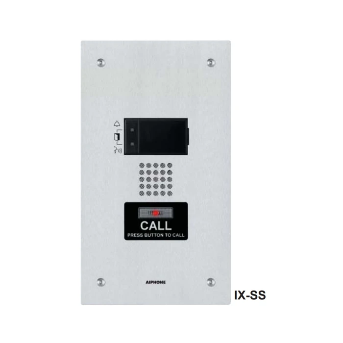 Aiphone IX-SS - IX Series IP Addressable Flush Mount Door Station