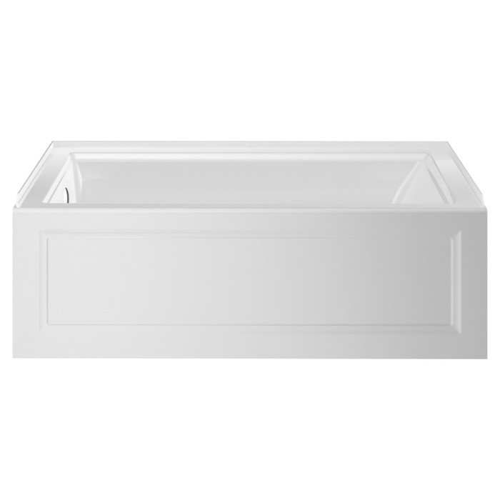 American Standard Town Square S 60 x 32-Inch Integral Apron Bathtub With Left-Hand Outlet - AMS-2544202
