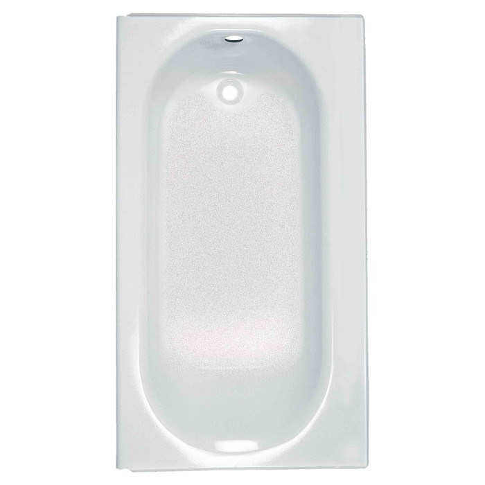 American Standard Princeton Americast 60 x 34-Inch Integral Apron Bathtub Above Floor Rough Left-Hand Outlet with Luxury Ledge - AMS-2396202