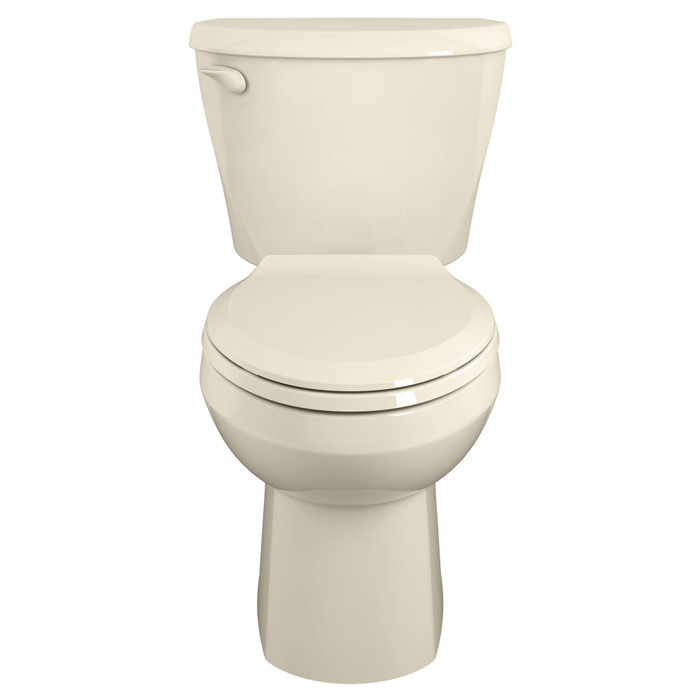 American Standard Colony Two-Piece 1.6 gpf/6.0 Lpf Standard Height Elongated Toilet Less Seat - AMS-221CA004