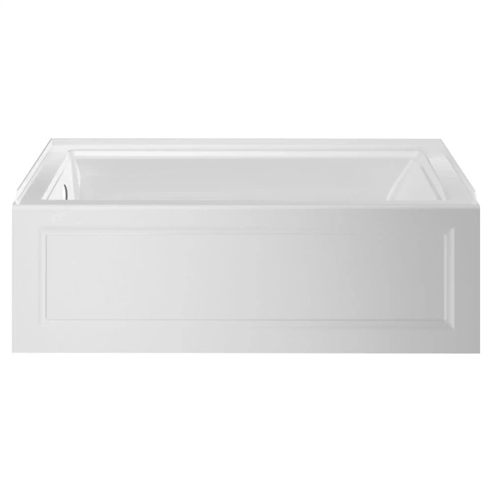 American Standard Town Square S 60 x 30-Inch Integral Apron Bathtub With Left-Hand Outlet - AMS-2545202