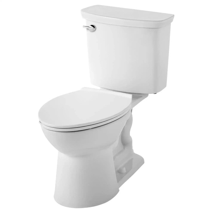 American Standard VorMax Two-Piece 1.0 gpf/3.8 Lpf Chair Height Elongated Toilet Less Seat - AMS-238AA114