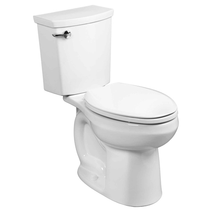 American Standard H2Optimum Two-Piece 1.1 gpf/4.2 Lpf Standard Height Elongated Toilet Less Seat - AMS-288CA114