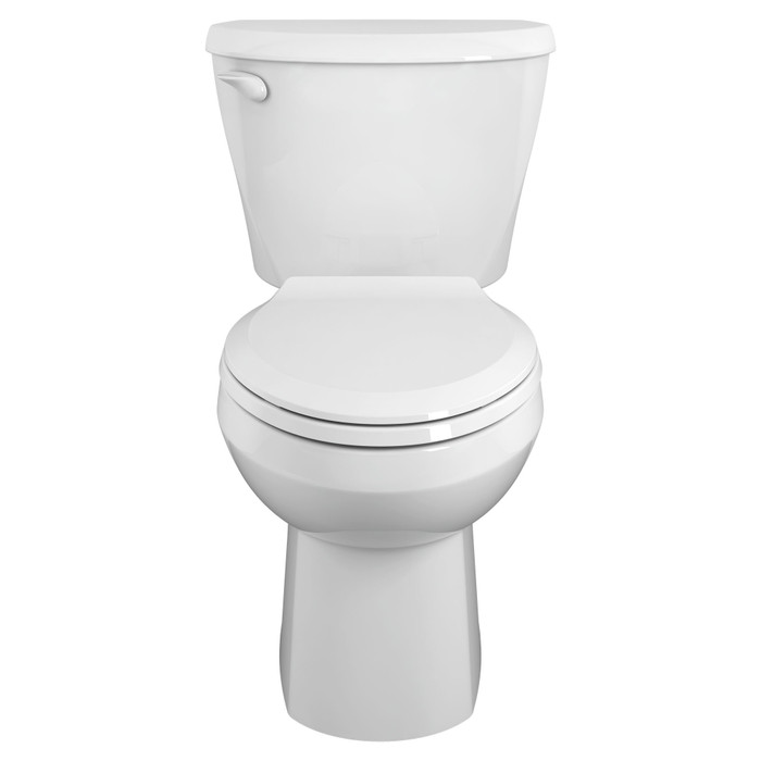 American Standard Colony3 Two-Piece 1.28 gpf/4.8 Lpf Standard Height Elongated Toilet Less Seat - AMS-250CA104