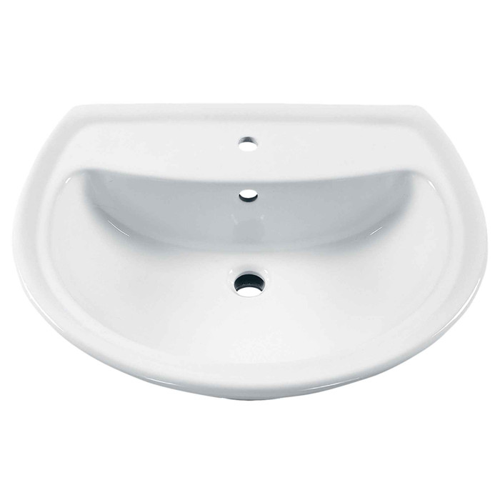American Standard Cadet Center Hole Only Pedestal Sink Top - AMS-236001