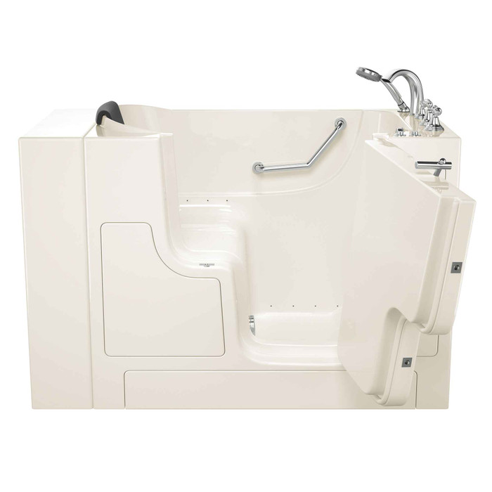 American Standard Gelcoat Premium Series 30 x 52 -Inch Walk-in Tub With Air Spa System - Right-Hand Drain With Faucet - AMS-3052OD.109.AR