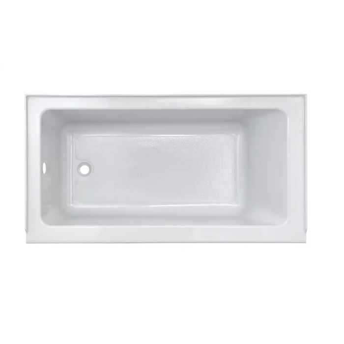 American Standard Studio 60 x 30-Inch Integral Apron Bathtub With Left-Hand Outlet - AMS-2973202